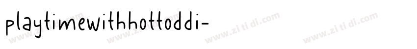 playtimewithhottoddi字体转换