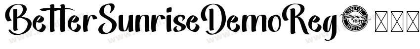 BetterSunriseDemoReg字体转换