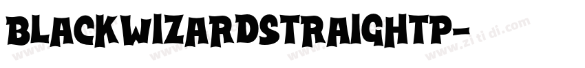 BlackWizardStraightP字体转换