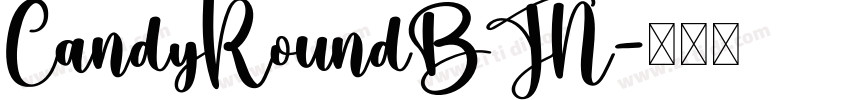 CandyRoundBTN字体转换