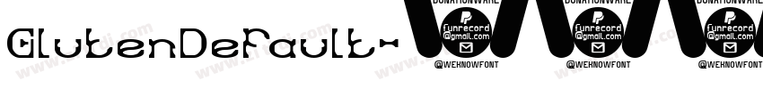 GlutenDefault字体转换