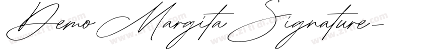 DemoMargitaSignature字体转换