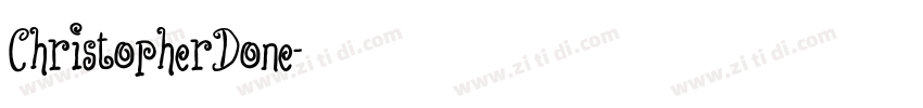 ChristopherDone字体转换