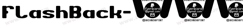 FlashBack字体转换