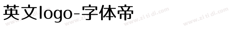 英文logo字体转换