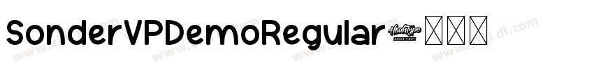 SonderVPDemoRegular字体转换