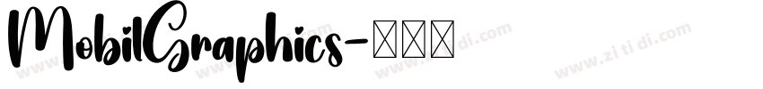MobilGraphics字体转换 MobilGraphics字体转换