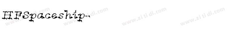 HFSpaceship字体转换
