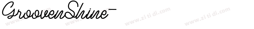GroovenShine字体转换