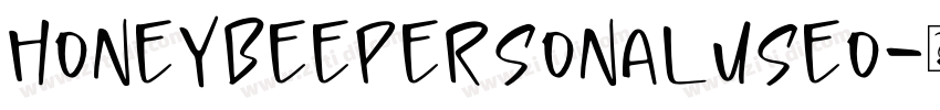 HoneyBeePERSONALUSEO字体转换