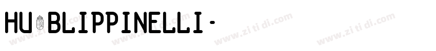 Hu_Blippinelli字体转换