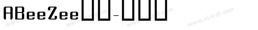 ABeeZee字体字体转换