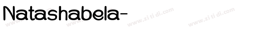 Natashabela字体转换