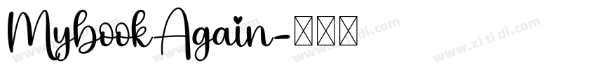 MybookAgain字体转换