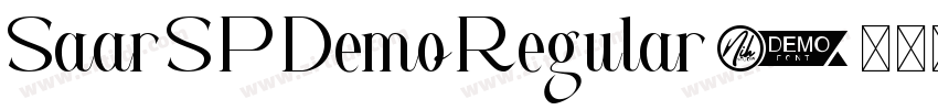 SaarSPDemoRegular字体转换