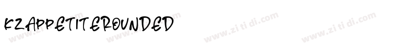 KZAppetiteRounded字体转换