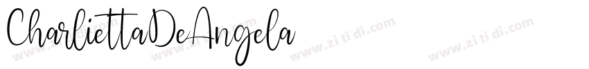 CharliettaDeAngela字体转换