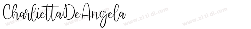 CharliettaDeAngela字体转换