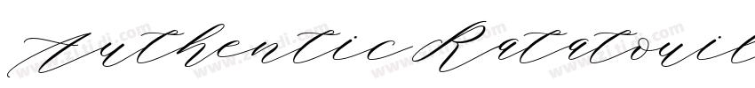 AuthenticRatatouill字体转换