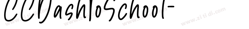 CCDashToSchool字体转换 CCDashToSchool字体转换