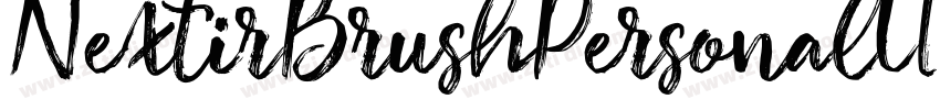 NextirBrushPersonalU字体转换