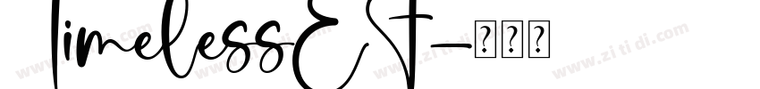TimelessEF字体转换