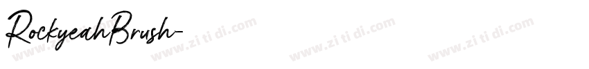 RockyeahBrush字体转换