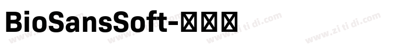 BioSansSoft字体转换