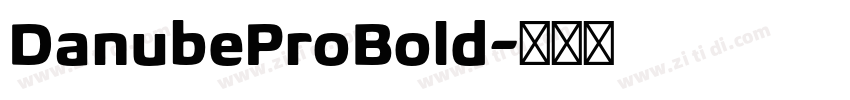 DanubeProBold字体转换