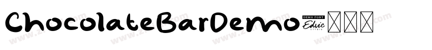 ChocolateBarDemo字体转换