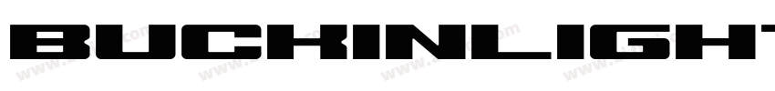 BuckinLight字体转换 BuckinLight字体转换
