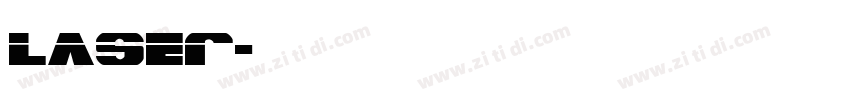 LASER字体转换