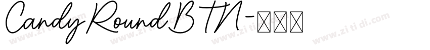 CandyRoundBTN字体转换