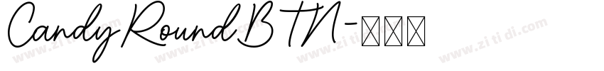 CandyRoundBTN字体转换