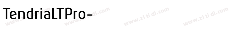 TendriaLTPro字体转换