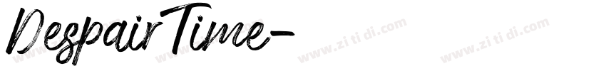 DespairTime字体转换