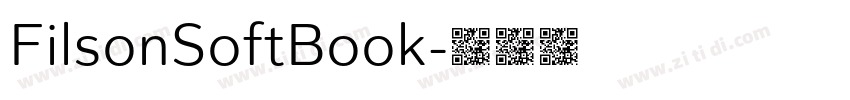FilsonSoftBook字体转换