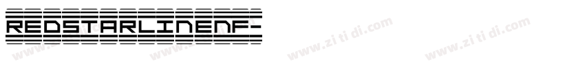 RedStarLineNF字体转换