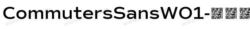 CommutersSansW01字体转换