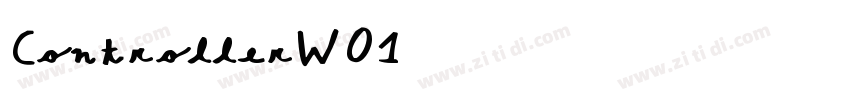 ControllerW01字体转换