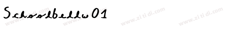 Schoolbellw01字体转换