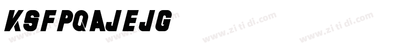 KSFPQAJEJG0_30_00字体转换 KSFPQAJEJG0_30_00字体转换