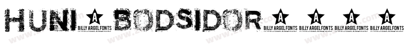 Huni_Bodsidor字体转换