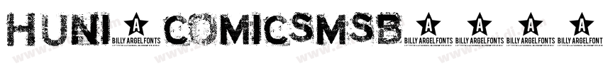 Huni_ComicSMSB字体转换 Huni_ComicSMSB字体转换