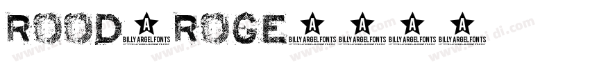 Rood_Roge字体转换