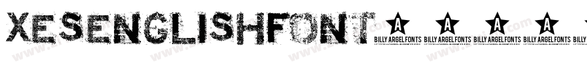 XESENGLISHFONT_粗体字体转换