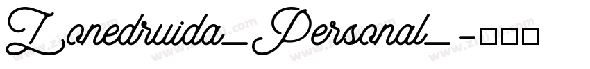 Lonedruida_Personal_字体转换