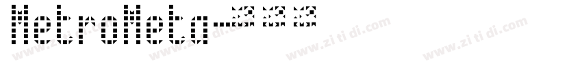 MetroMeta字体转换