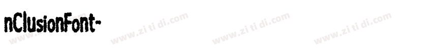 nClusionFont字体转换