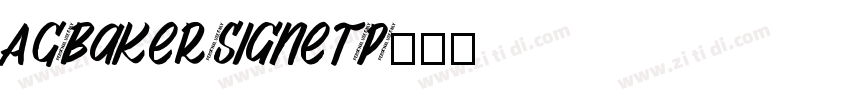 AG_Baker_Signet_P字体转换